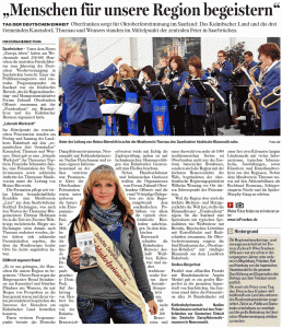 Bericht aus der Bayerischen Rundschau vom 05.10.2009
